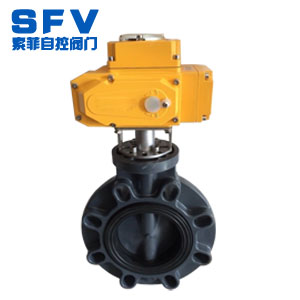 电动PVC蝶阀